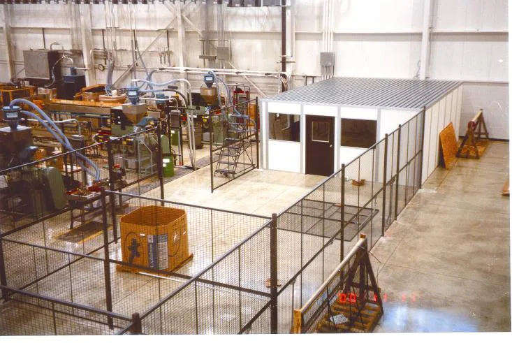 Mezzanine and in-plant office, 1 of 3